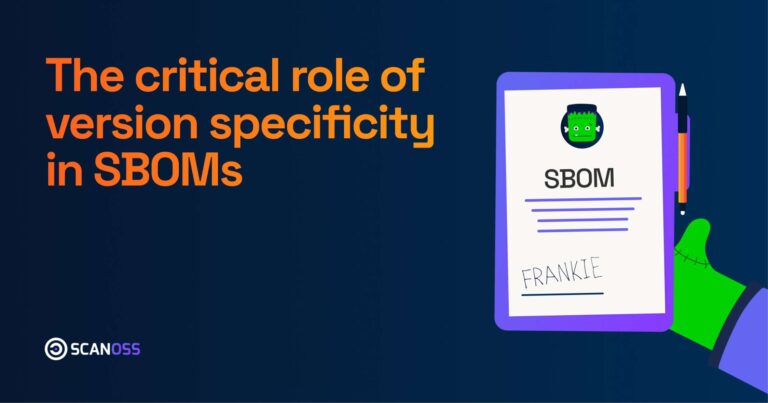 The Critical Role of Version Specificity in SBOMs