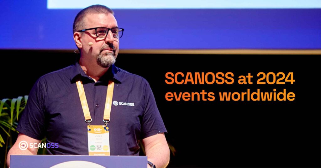 SCANOSS at 2024 events worldwide