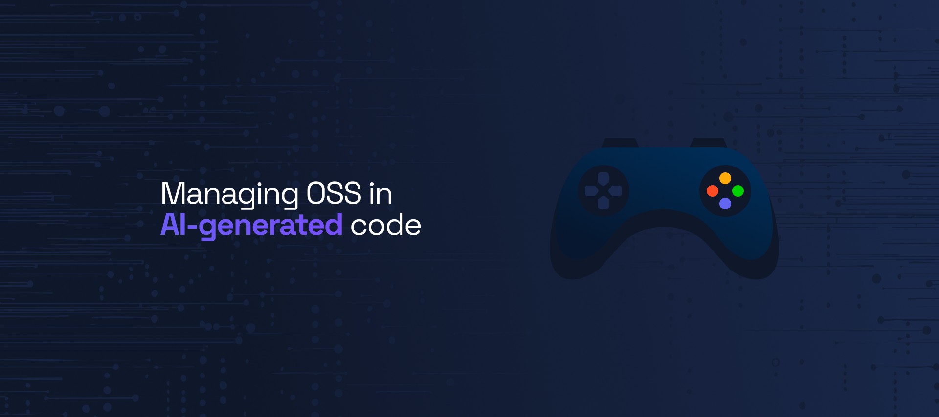 Managing OSS in AI-generated code
