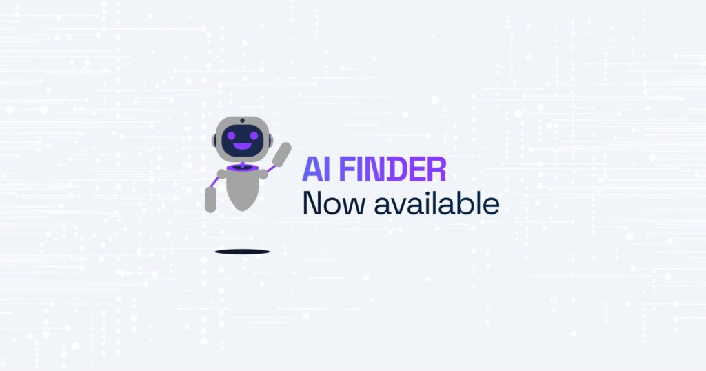 AI Finder now available