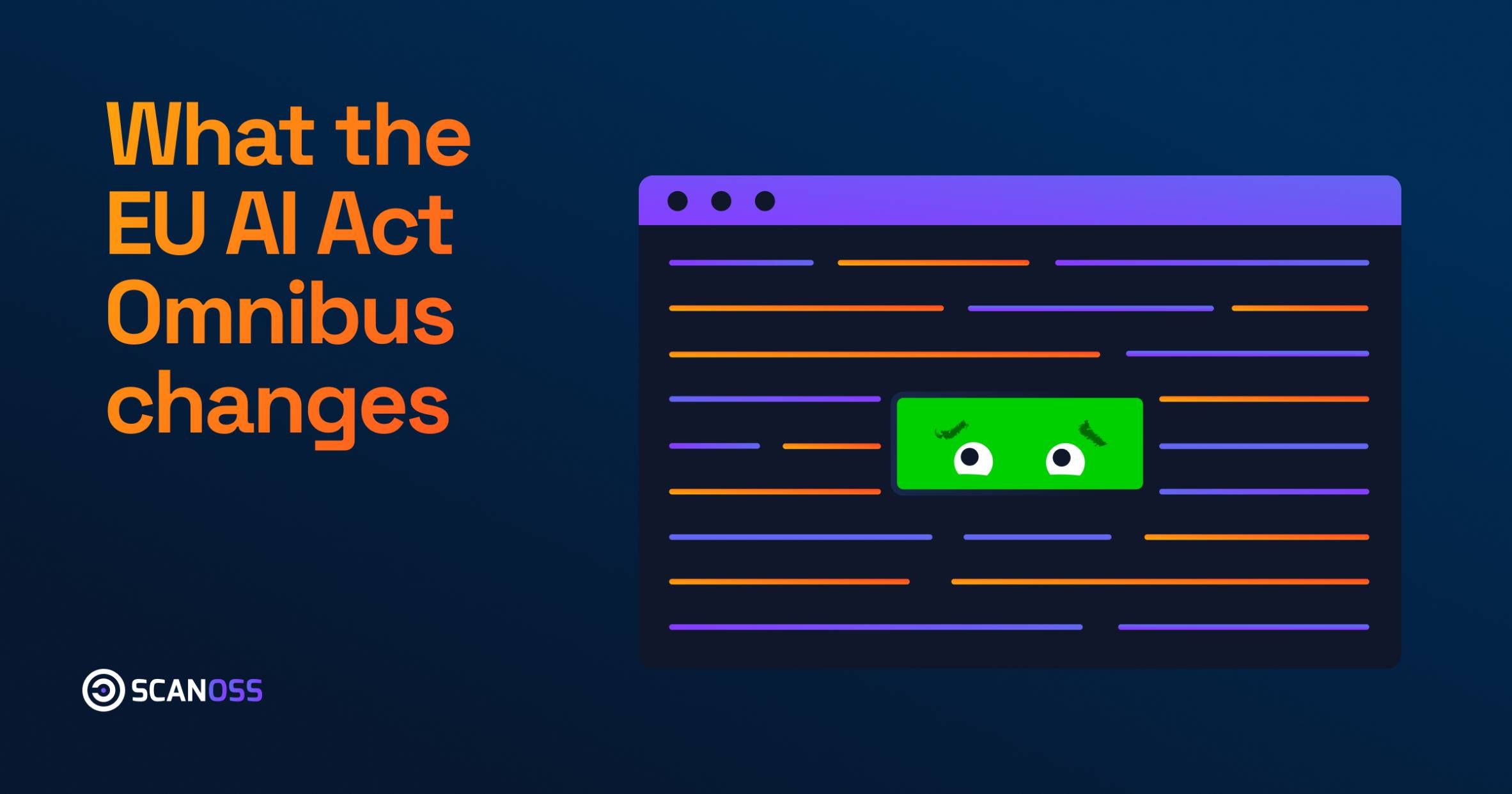 What the EU AI Act Omnibus changes for AIBOM compliance