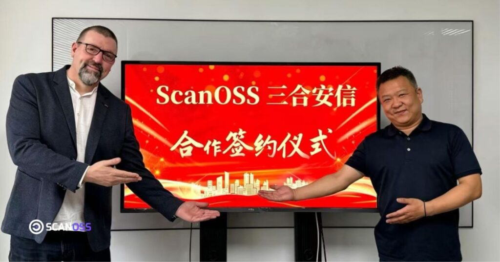 SCANOSS' CTO with Sanhetrust's CEO