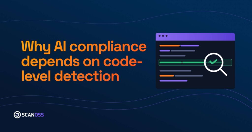 Why AI compliance still depends on code-level detection